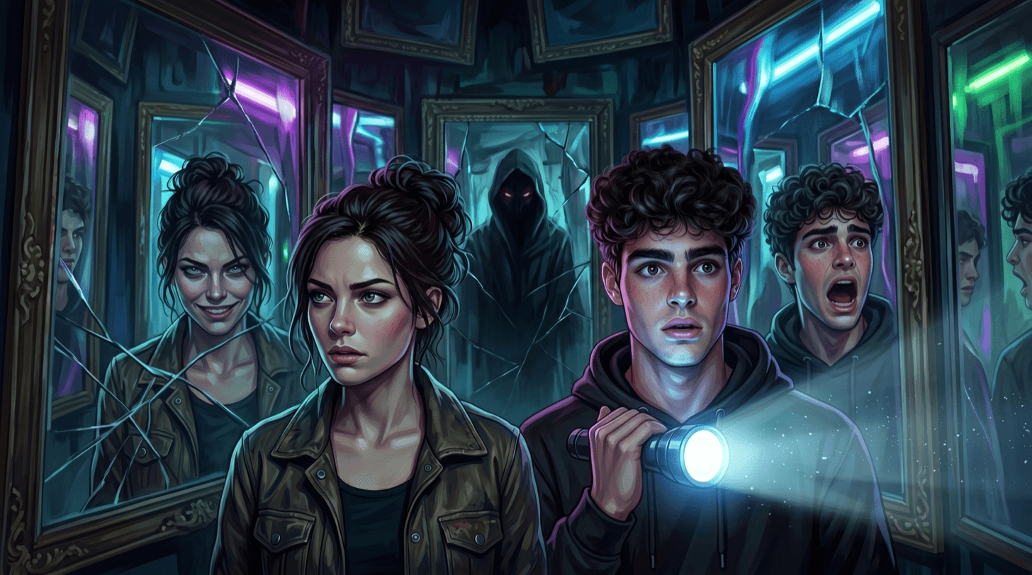 The Haunted Mirror Maze